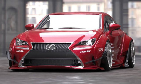 Lexus RC Rocket Bunny дебютирует на SEMA 2014